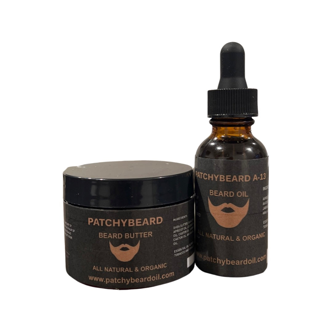 Patchy Beard Oil-A13 & Butter